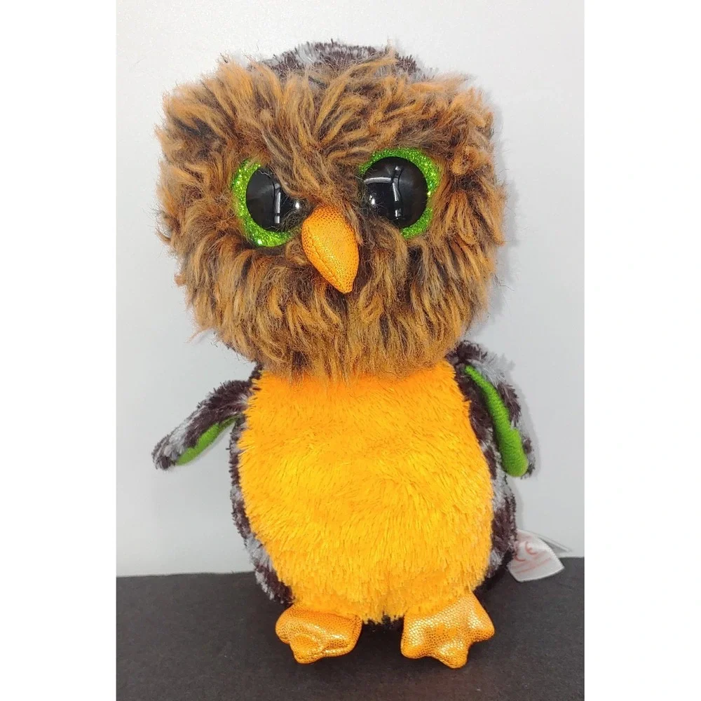 Ty Beanie Boos Midnight The Owl And Skeleton The Reaper 6